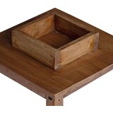  Fenjer 3 pcs Prirodna Drvo od mahagonija | shoptok.hr