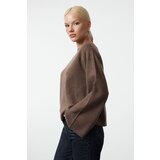 Trendyol Mink More Sustainable Basic Knitwear Sweater Cene