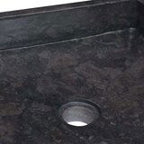  Umivaonik crni 40 x 40 x 10 cm mramorni | shoptok.hr