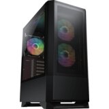 Cougar MX430 Air RGB-Black 3851C60.0001 Case MX430 Air RGB-Black/ Mid tower / 3 ARGB fans / 2 LED Strips/TG transparant side window - CGR-51C6B-AIR-RGB cene