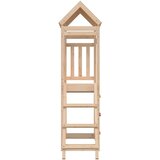  Igraći Toranj Smeđa 110,5 x 52,5 x 214 cm Čvrsto borovo drvo | shoptok.hr