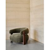 Kave Home Zelen fotelj iz šenilje Granite – | Shoptok.si