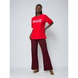 Sinsay Dvodijelna pamučna pidžama Coca-Cola | shoptok.hr