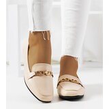 Gemre Beige square-toe loafers Milder | shoptok.hr