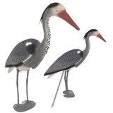 Gardlov vrtna figura čaplja na kolcu 66 cm, siva Slike