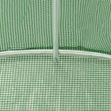  Staklenik s čeličnim okvirom zeleni 48 m² 12 x 4 x 2 m | shoptok.hr