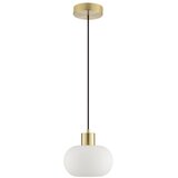Brilliant Luster na sajli FANNY 1xE27/20W/230V, prečnik 22 cm, mesing u