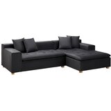 Bessagi Home sedežna garnitura ava, iz žameta | Shoptok.si