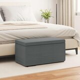 Stolica Tamno siva 81 x 41 x 40 cm Tkanina i konstruirano drvo | shoptok.hr
