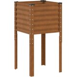  Vrtna žardinjera 45x45x88 cm Čelik otporan na vremenske uvjete | shoptok.hr