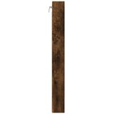  Vitrina boja dimljenog hrasta 100x8,5x75 cm drvena | shoptok.hr