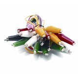 Muller Mueller Electric BU-00287 set merilnih vodov priključek s sponkami črna\, zelena\, rdeča\, bela\, rumena 1 set, (20631171) Cene
