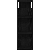 Kupaonski zidni ormarić s policom Crni Hrast 20 x 10 x 60 5 cm | shoptok.hr