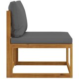  3057622 7 Piece Garden Lounge Set with Cushion Solid Acacia Wood (2x311856+311858+311862) | shoptok.hr