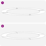 vidaXL Crni set saksija Crna Plastika Veliki Izdržljivo Crna saksija | shoptok.hr