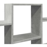  Stenska polica betonsko siva 159x18x66 cm inženirski les | Shoptok.si