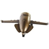  Galda pulkstenis DKD Home Decor 42 x 23 x 14 cm Avion Željezo (2 kom.) | shoptok.hr
