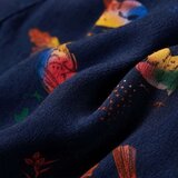  Dječja haljina s dugim rukavima modra 116 | shoptok.hr