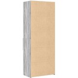 vidaXL Visoka omara siva sonoma 70x42,5x185 cm inženirski les | Shoptok.si