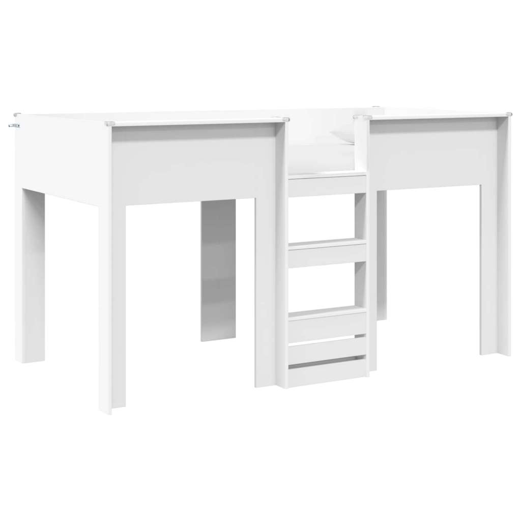  Krevet na kat za djecu Bijelo 100 x 200 cm Konstruirano drvo | shoptok.hr