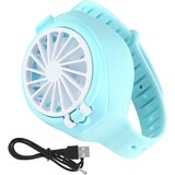 Dardanar ventilator za uro, ustvarjalni ventilator za uro, tih in zmogljiv prenosni usb s tremi hitrostmi, mini ventilator v obliki ure za potovanja v zaprtih, (21156629) | Shoptok.si