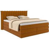 Premium Living Postelja Boxspring Lina, Opečnato Rjava, 200x200 u