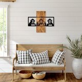 Wallity Zidna dekoracija MA-300, 58x71 cm, Crna Cene