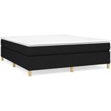 Maison Chic Box spring postelja - Vzmetna postelja z vzmetnico črna 180x200 cm blago SL8208, (21886226) | Shoptok.si