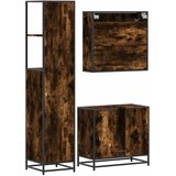 3-dijelni set kupaonskog namještaja boja hrasta drveni | shoptok.hr