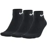 Nike muške čarape 3PPK VALUE COTTON QUARTER (S,M SX4926-001