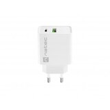 Natec NETWORK CHARGER RIBERA USB-A+USB-C 20W PD | shoptok.hr