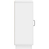  Kreveta Bijela visokog sjaja 33 x 34,5 x 87 cm | shoptok.hr