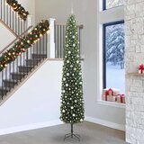 vidaXL Umestno božično drevo Zelena 300 cm PVC in Jeklo in Plastika | Shoptok.si