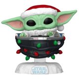 Funko POP figura Star Wars Grogu s Božićnom Kapom u Kolijevci | shoptok.hr