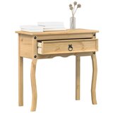 Maison Chic konzolna miza - miza ob steni Corona 73x35x73 cm trdna borovina, (21786366) | Shoptok.si