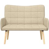  Kauč za dvoje Krema 115 x 61 x 87 cm tkanina | shoptok.hr