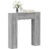  Okvir za kamin Siva Sonoma 102 x 20 x 102 cm Konstruirano drvo | shoptok.hr