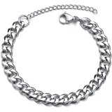 Narukvica TO-34786 - Srebrna / 18+5cm / 11mm KP34786 | Shoptok.si