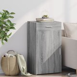 vidaXL Komoda siva sonoma 50x42,5x93 cm inženirski les Cene