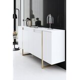 Hanah home set za dnevnu sobu luxe white gold