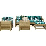  7-dijelni set vrtnih sofa od impregnirane borovine Cijene