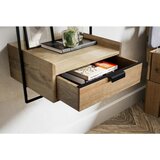 MID.YOU MAJHNA NOČNA OMARICA, masivno mangov les svetlo rjava | Shoptok.si