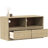 vidaXL TV ormarić SAUDA boja hrasta 99 x 43 x 55 cm masivna borovina | shoptok.hr