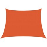  Jedro za zaštitu od sunca 160 g/m² Trapezoidno narančasto 4/5x3 m HDPE | Shoptok.si