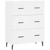  Visoka komoda bijela 69,5x34x180 cm konstruirano drvo | shoptok.hr