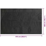  Pokrivač za bazen crni 975 x 488 cm PE | shoptok.hr