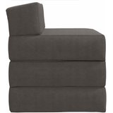 SOFA na razvlačenje Tamnosiva 200 x 70 x 15 cm Kordura tekstil | Eponuda.com