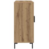  Komoda boja hrasta artisana 90 x 34 x 80 cm konstruirano drvo | shoptok.hr