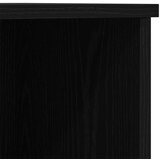  Visoki kabinet Črna hrast 132x35,5x103,5 cm Inženirski les, (22046407) | Shoptok.si