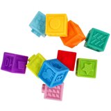 BamBam Rubber Blocks mehke senzorične igralne kocke 6m+ Animals 10 kos | Shoptok.si